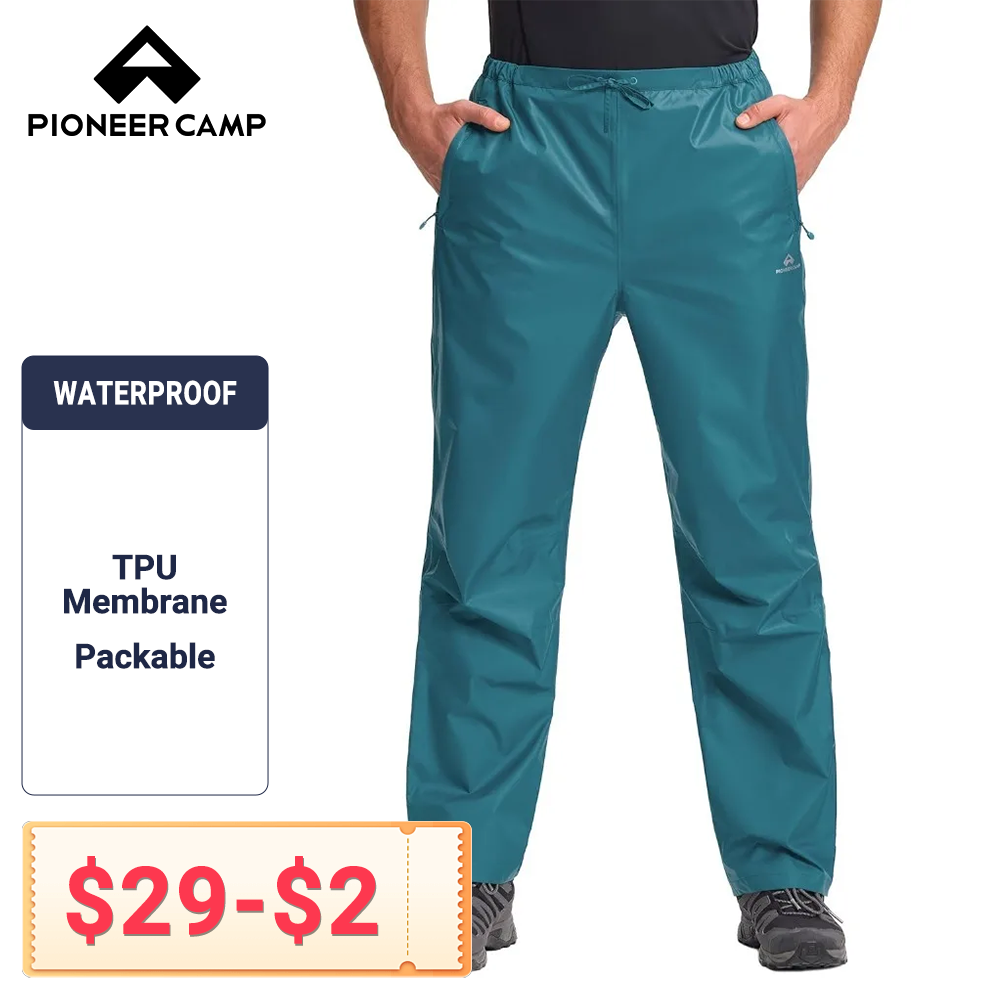 Golf Equipment Drawing - Pioneer Camp Men’s Rain Pants Waterproof