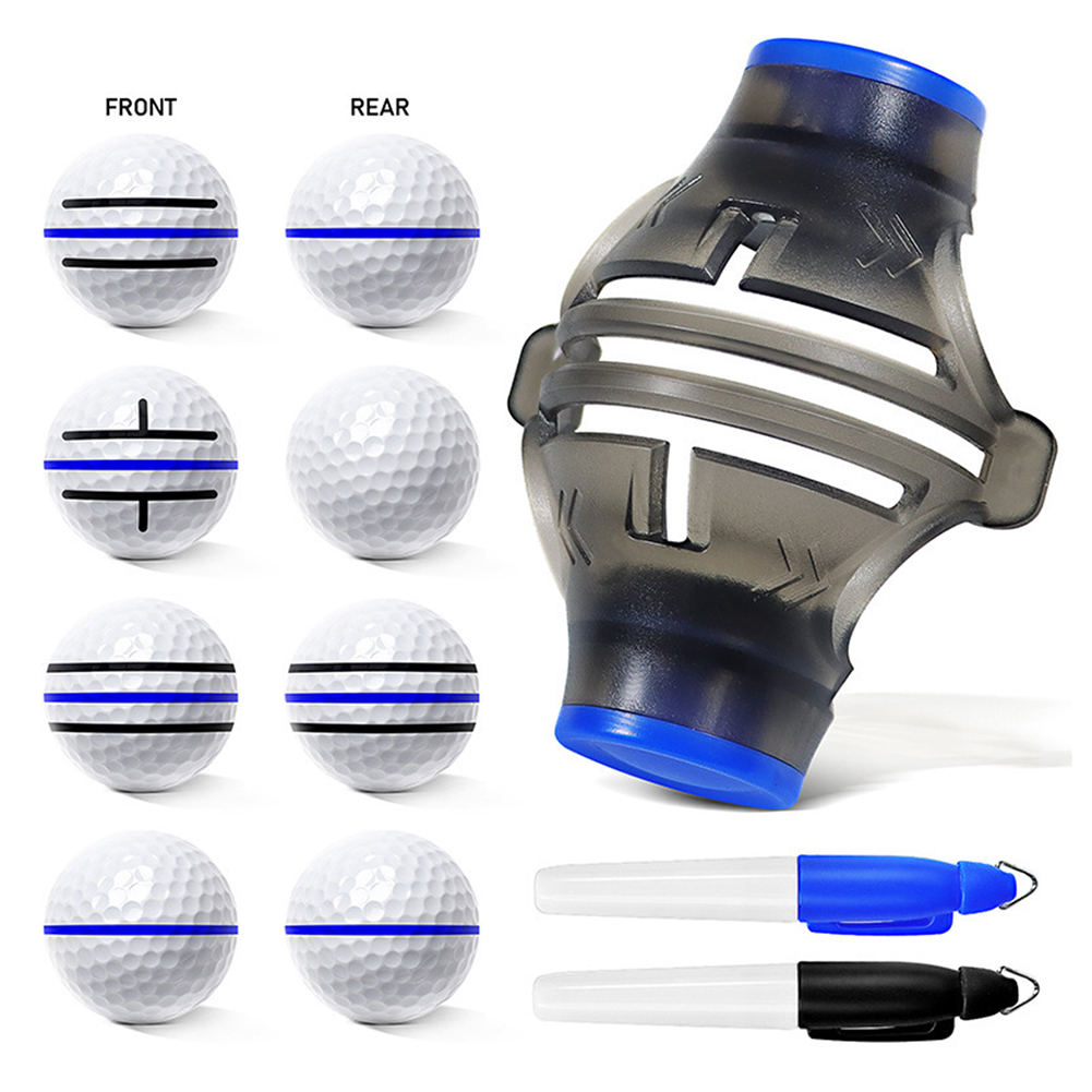 Golf Equipment Drawing - 360 ° Golf Ball Line Marker