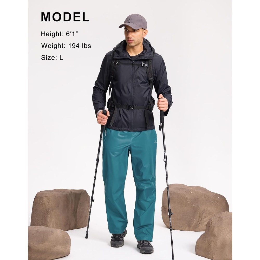 Pioneer Camp Men’s Rain Pants  - Golf Equipment Drawing recension och pris