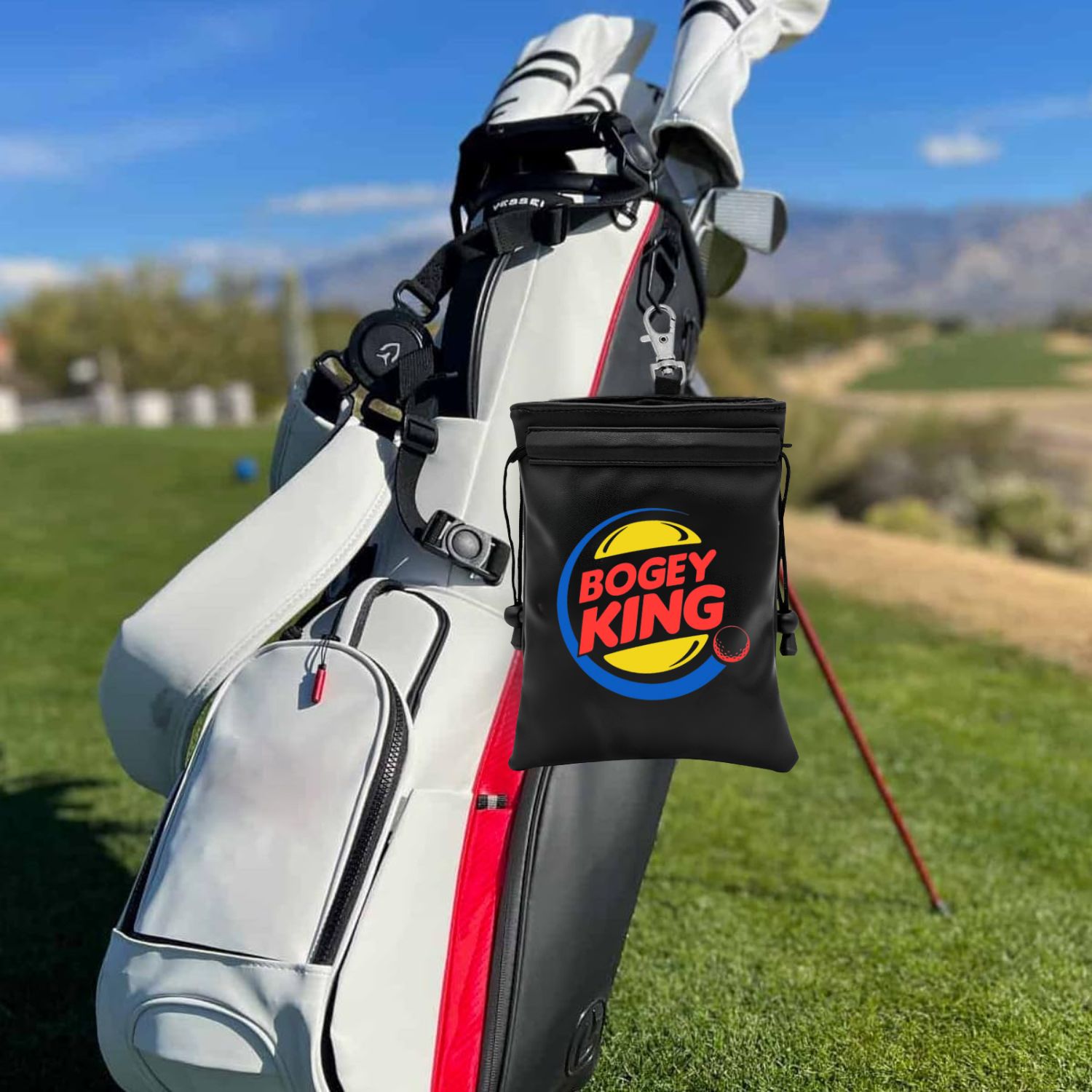 Bogey King Golf Valuables Pouc - Golf Equipment Drawing recension och pris