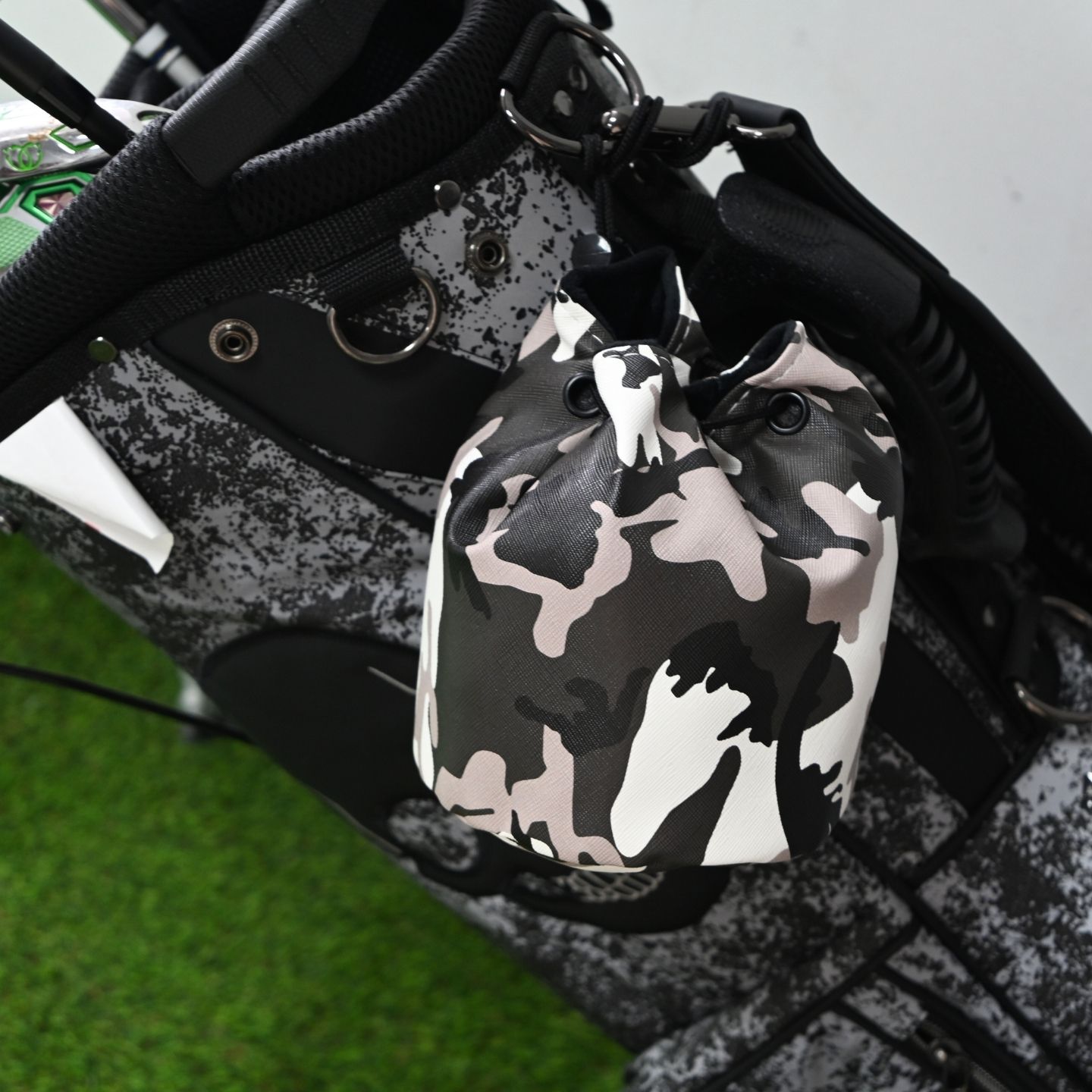 1pc Golf Tee Bag Pouch Camoufl - Golf Equipment Drawing recension och pris