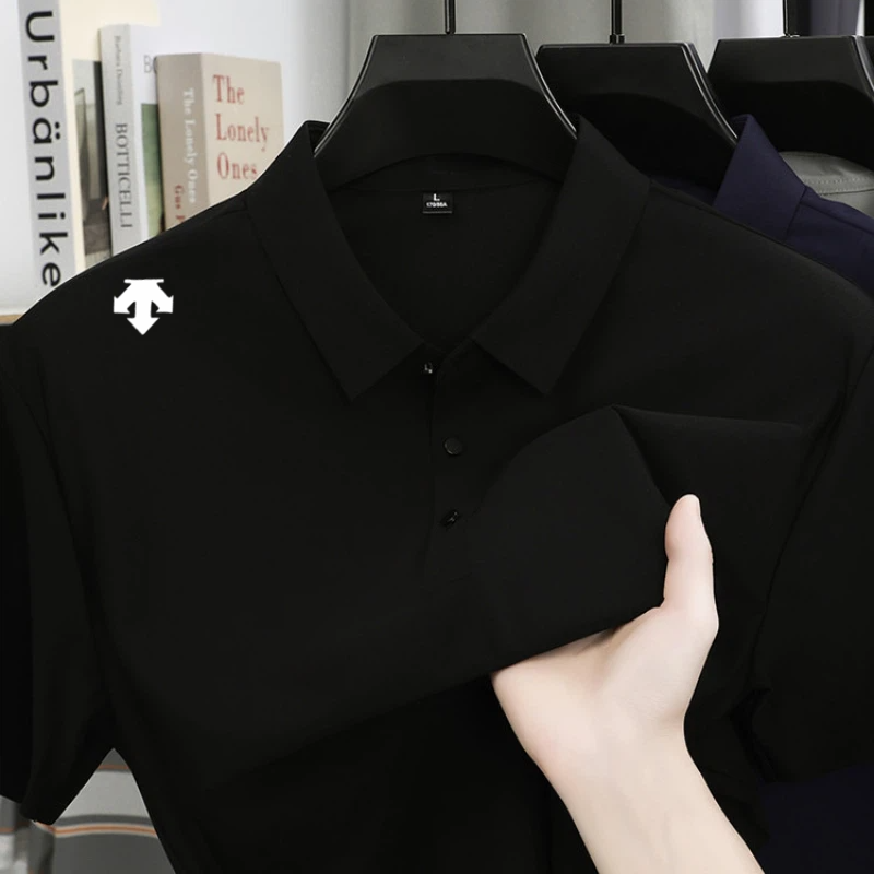 Men Luxury Embroidery Polo Shi - Golf Equipment Rental recension och pris