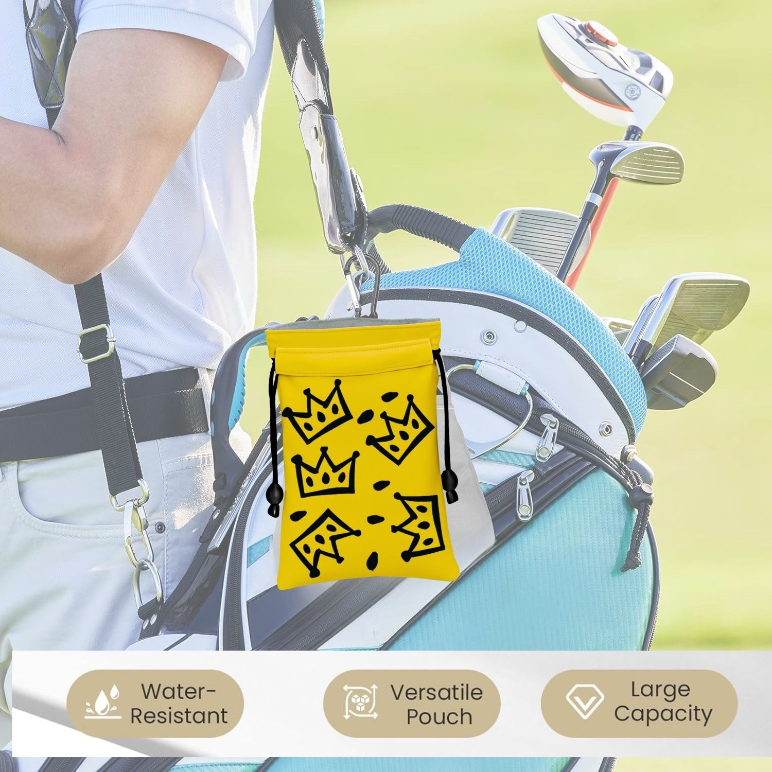 Crown Golf Valuable Item Bag,  - Golf Equipment Drawing recension och pris