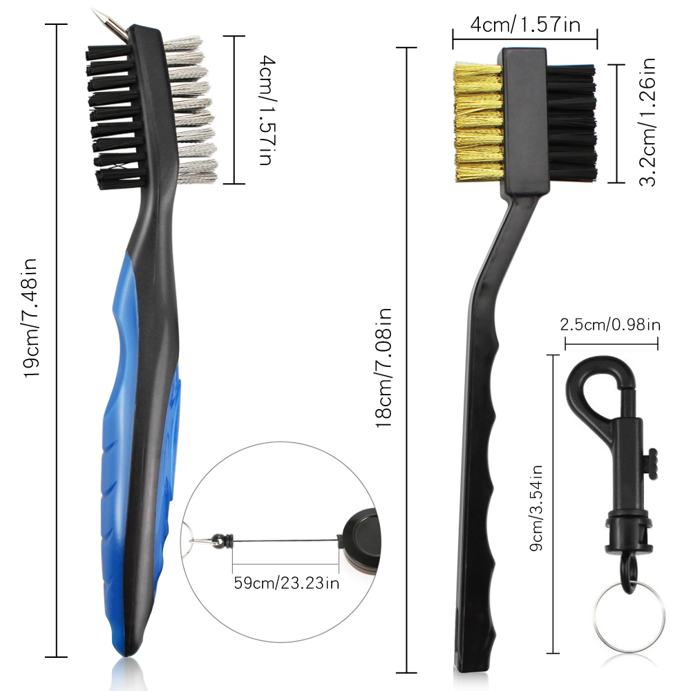 2Pcs/Set Golf Club Brush Golf  - Golf Equipment Rental recension och pris