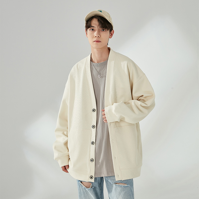 Knit Cardigan Men Korean Style - Golf Equipment Rental recension och pris