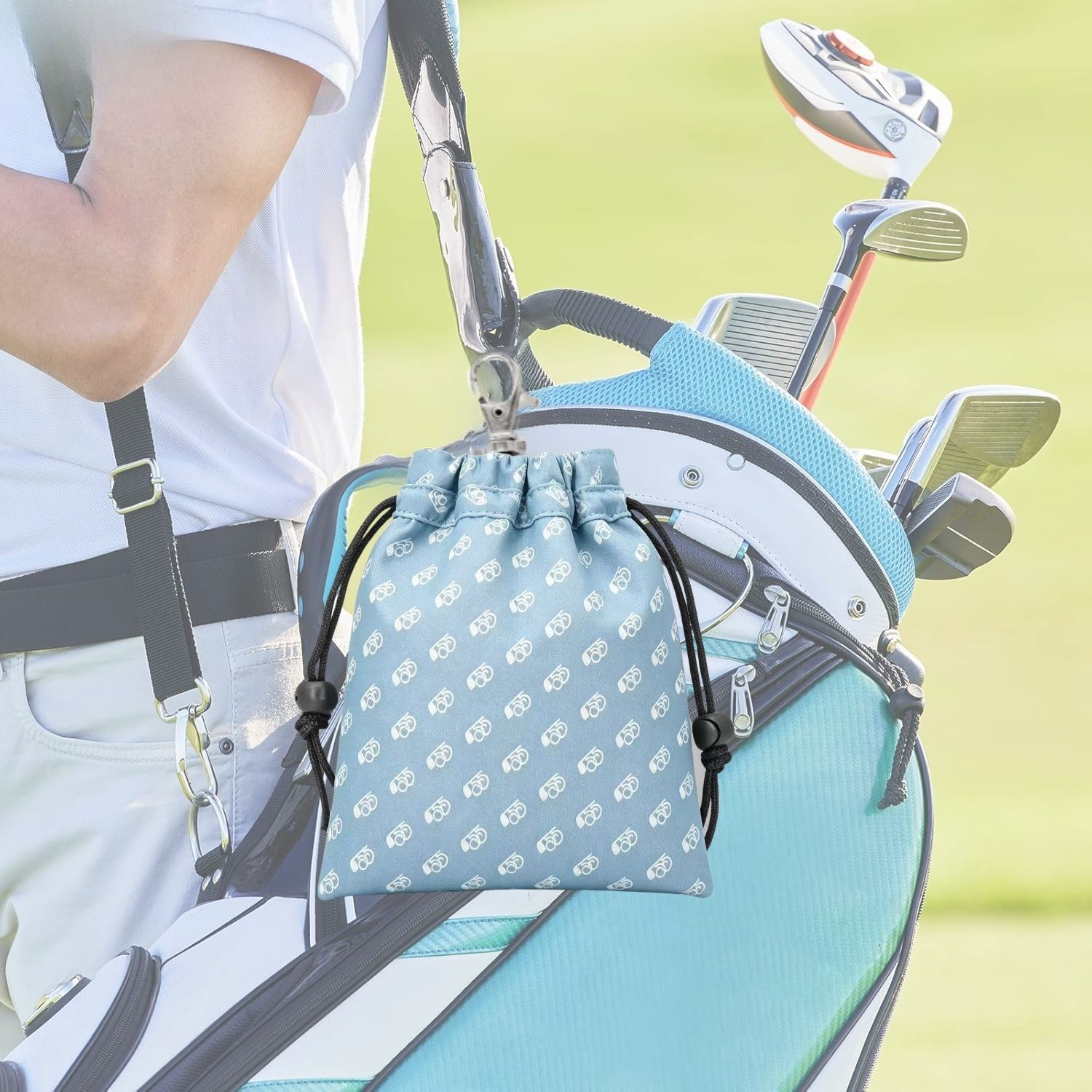A Minimalist Blue Golf Valuabl - Golf Equipment Drawing recension och pris