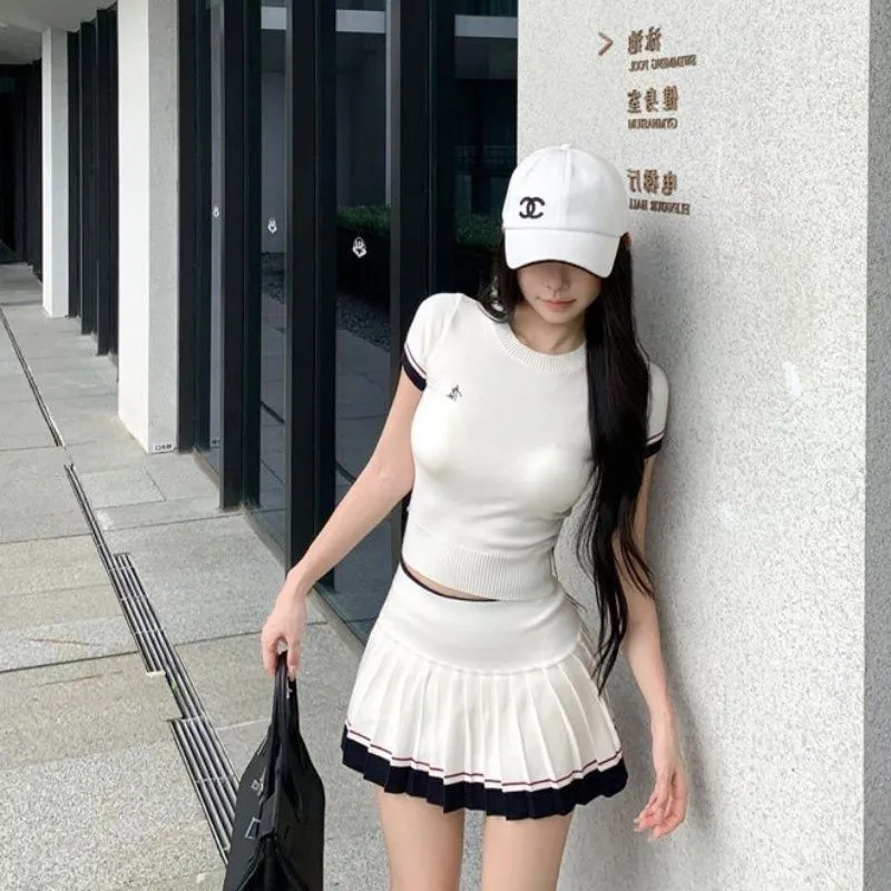 Korean Summer Two-piece Suit C - Golf Equipment For Women recension och pris