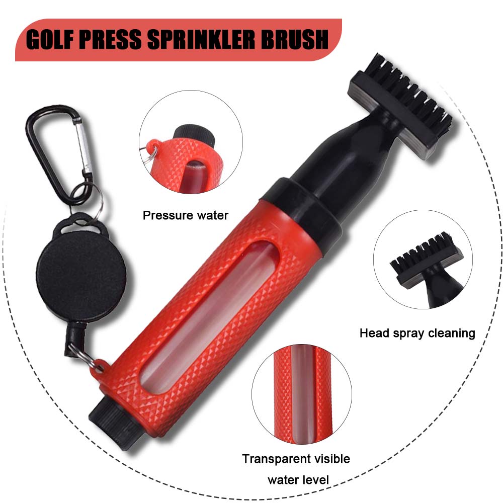 Golf Club Cleaning Brush with  - Golf Equipment Rental recension och pris
