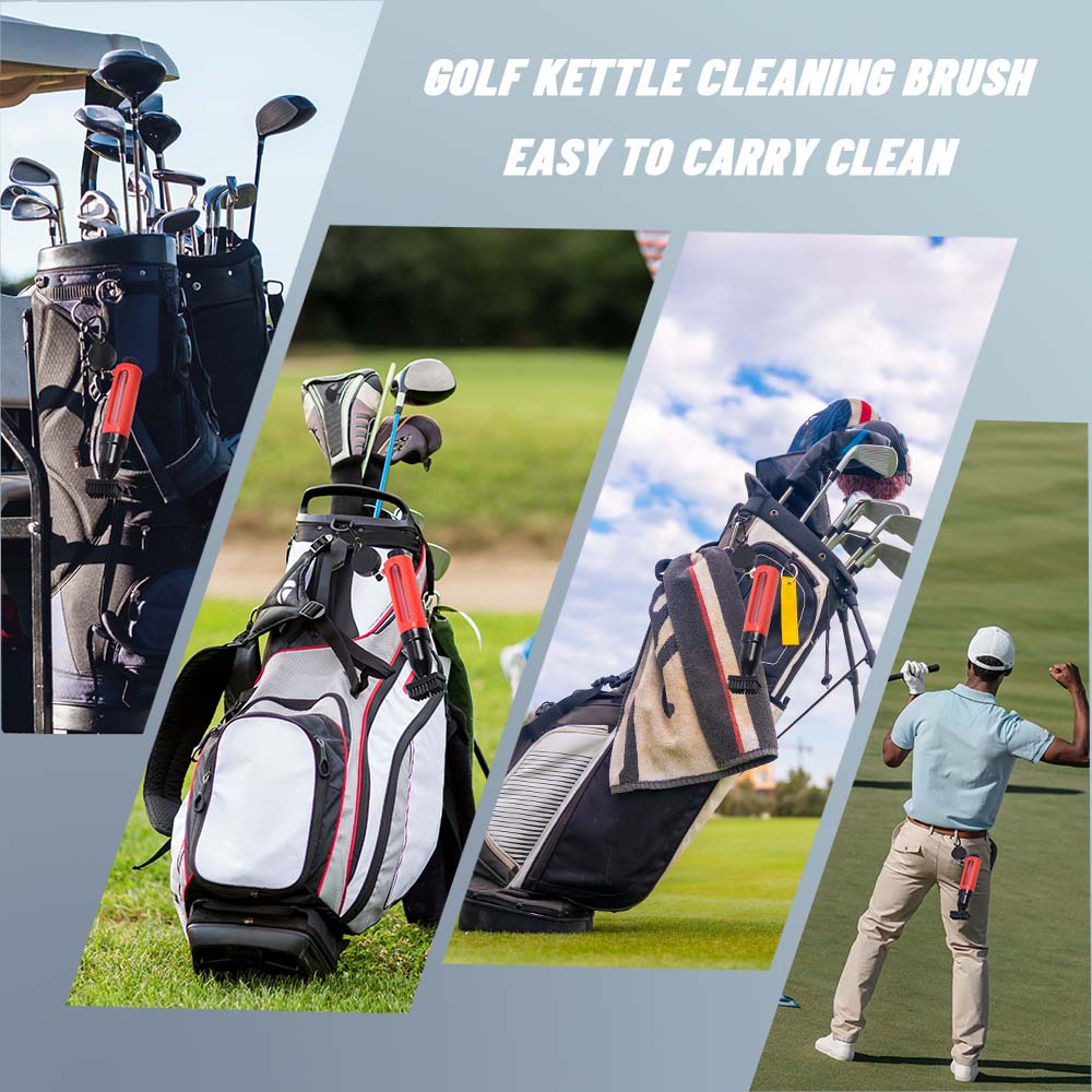 Golf Club Cleaning Brush with  - Golf Equipment Rental recension och pris