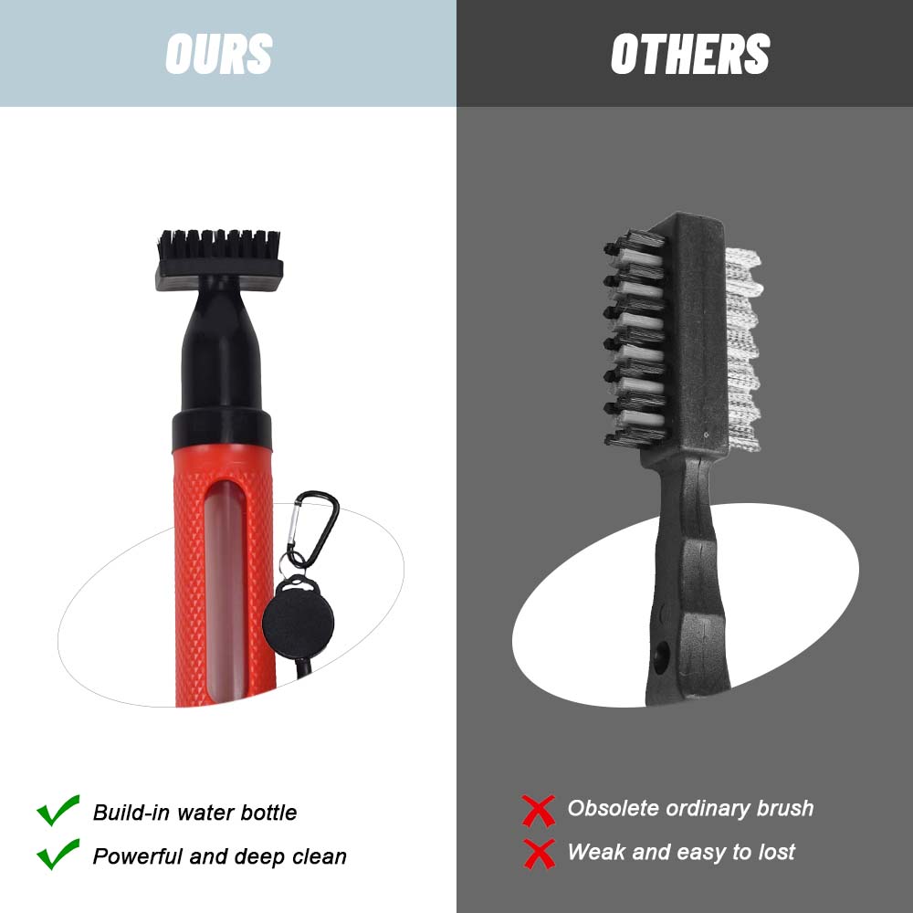 Golf Club Cleaning Brush with  - Golf Equipment Rental recension och pris