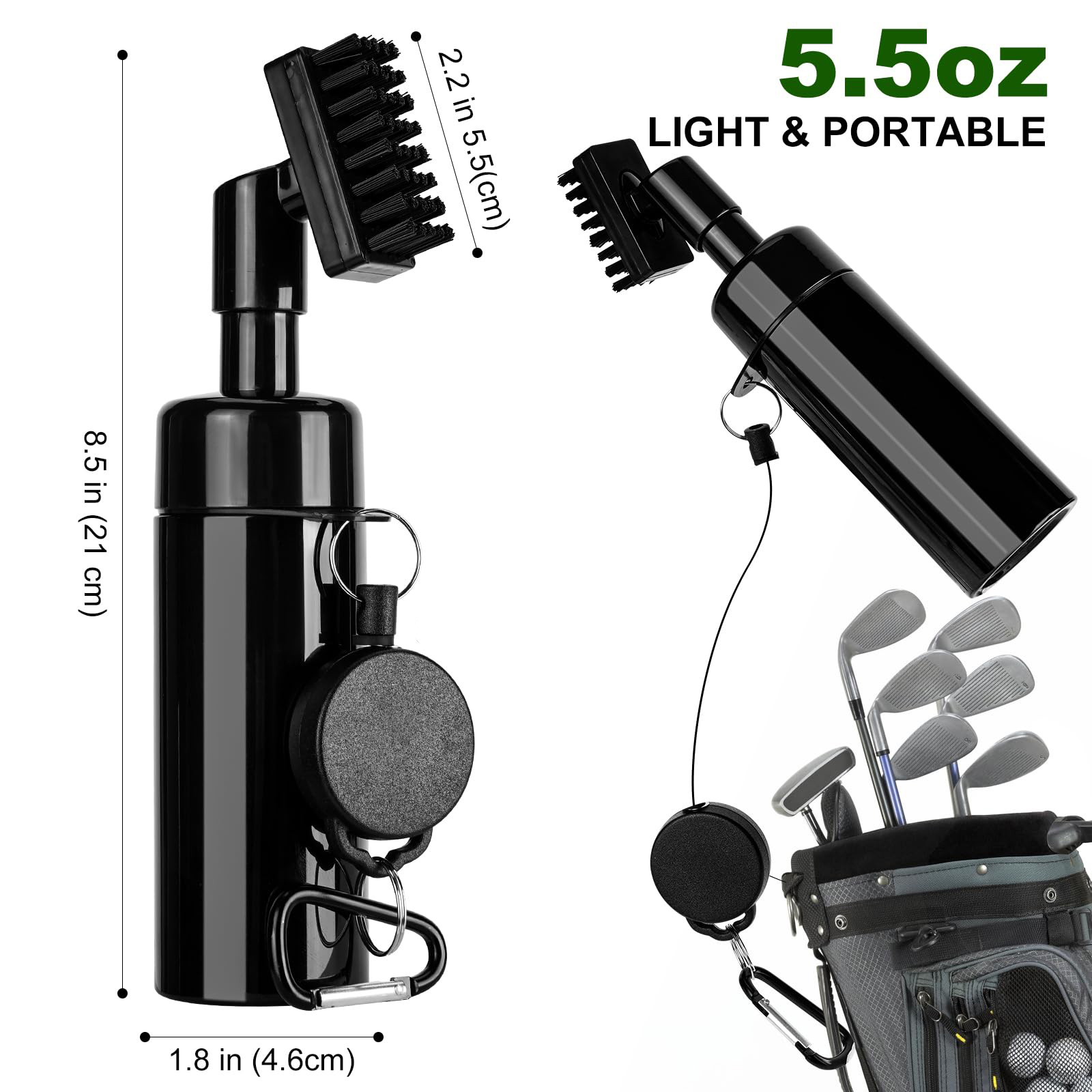 Golf Club Head Cleaning Brush, - Golf Equipment Rental recension och pris