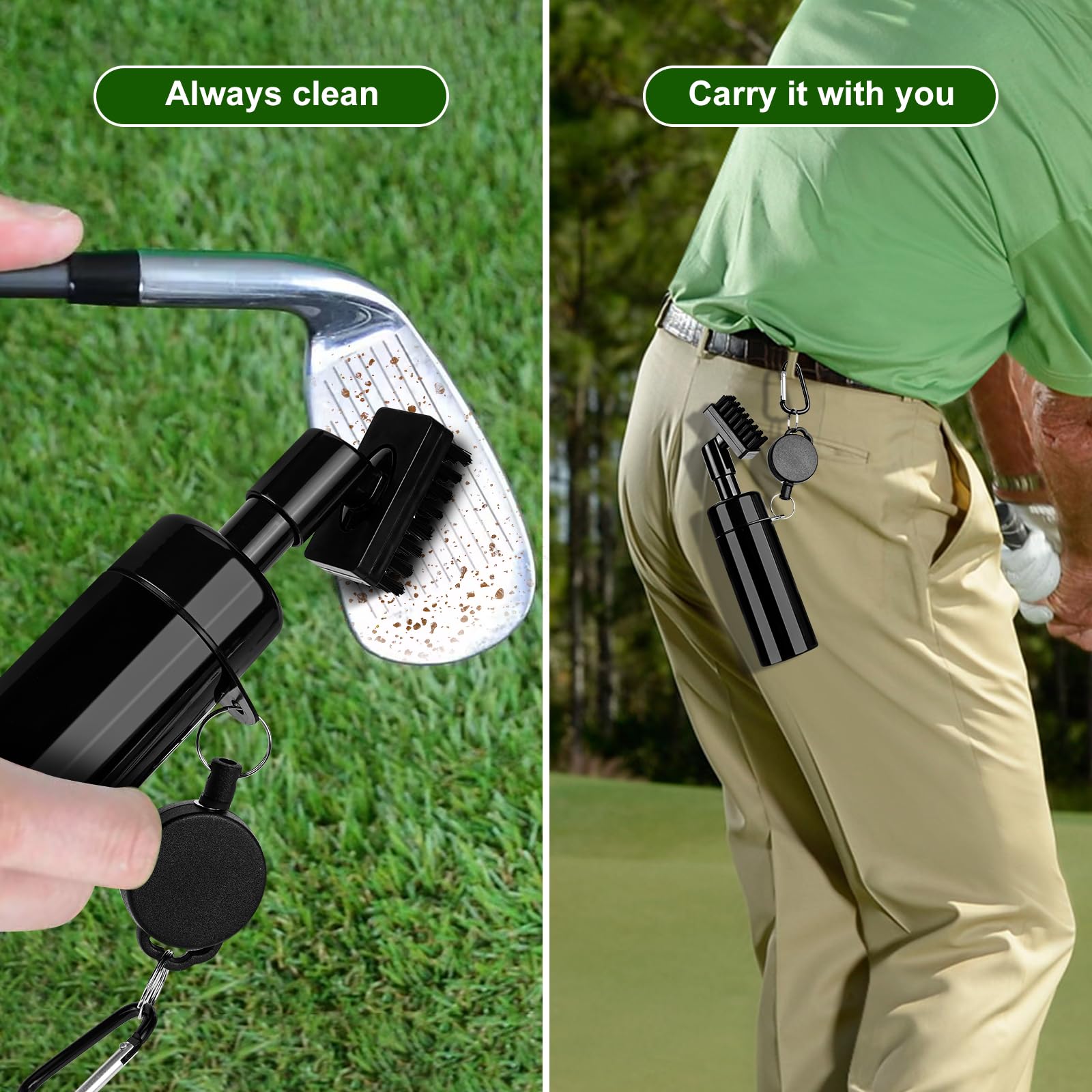 Golf Club Head Cleaning Brush, - Golf Equipment Rental recension och pris