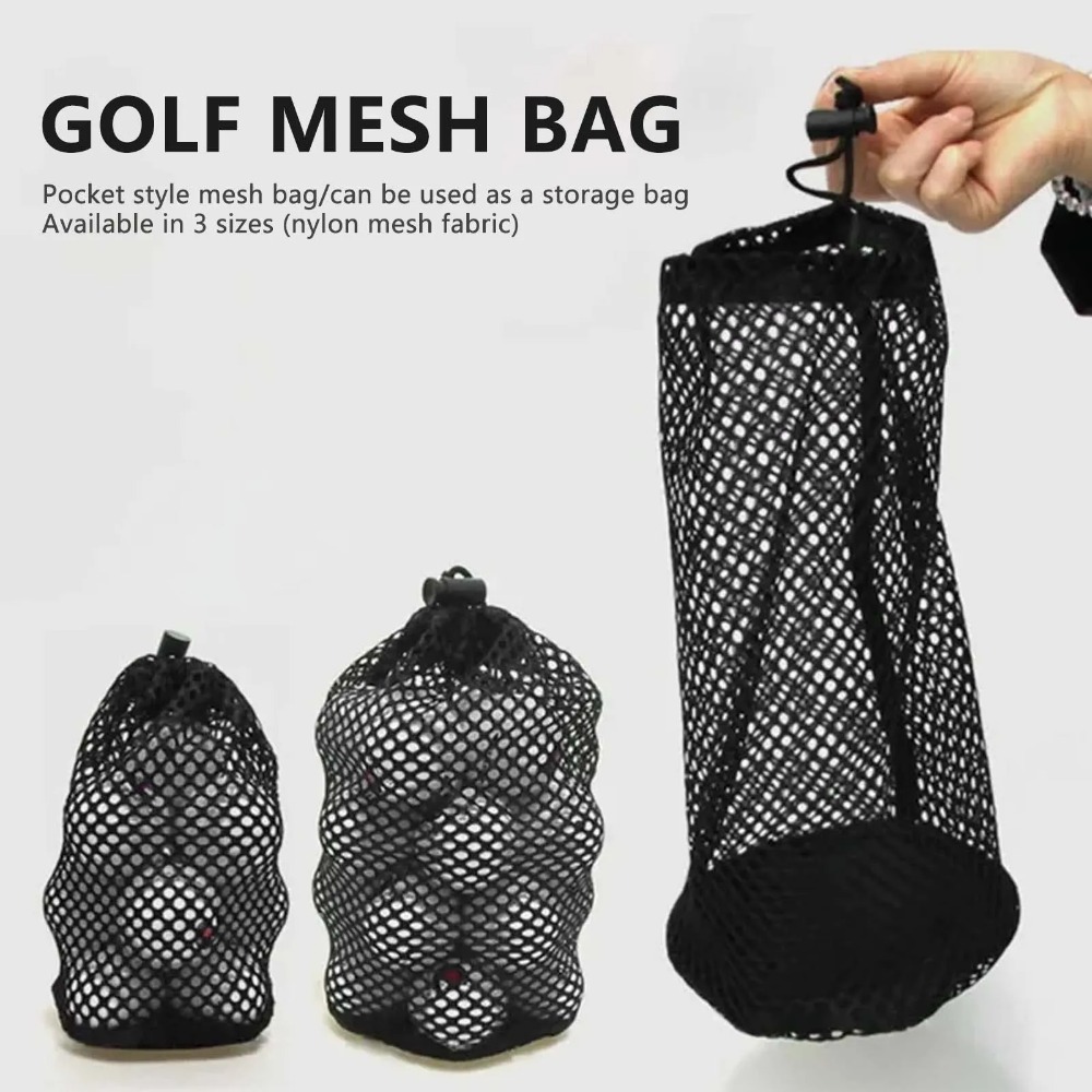 Golf Sports Mesh Net Bag Nylon - Golf Equipment Drawing recension och pris